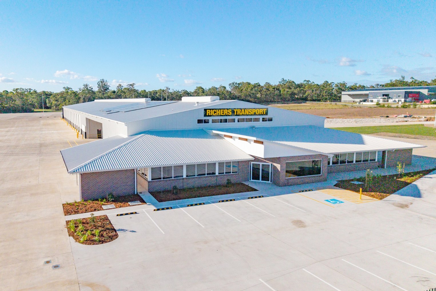 Richers Transport Freight Depot in Maryborough QLD